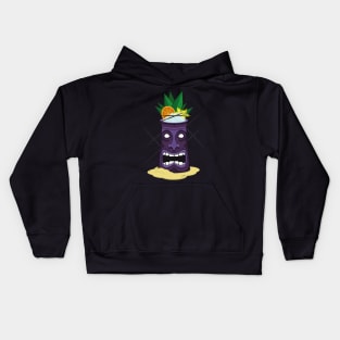 Tiki cocktail Kids Hoodie